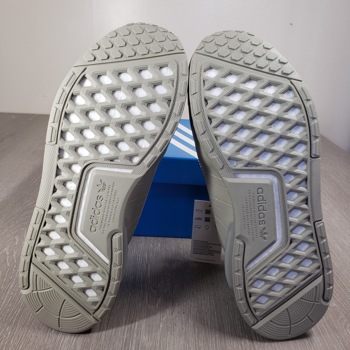 adidas gazelle silver green womens Shop White Mens NMD V3 Lace Up Sneakers – Shoebacca main image 0