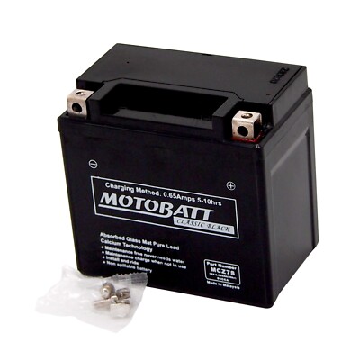 Motobatt MCZ7S AGM Factory Activated Open Box
