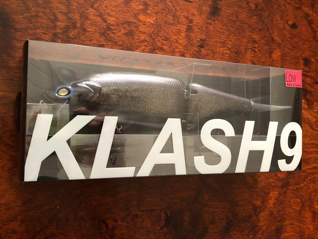 DRT KLASH9 NEW MOON BITE Color 4oz Big Swimbait Low Float NEW Japan - Image 2