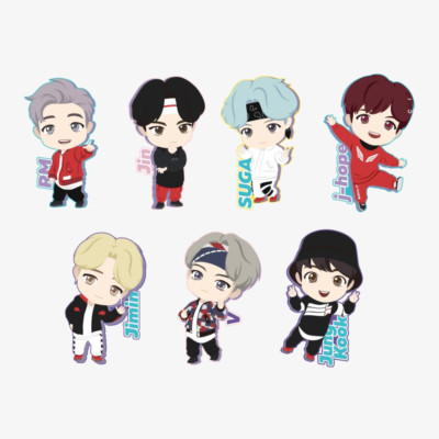 [US Seller] BTS TINYTAN Soft Mascot Magnet