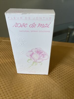 Fleur De Jontue Rose De Mai Spray Cologne 2.5 Oz. NVIB