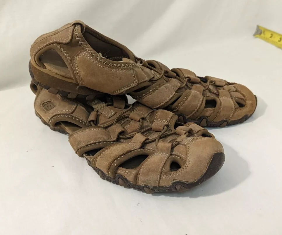 Skechers closed toe sandals womens sale