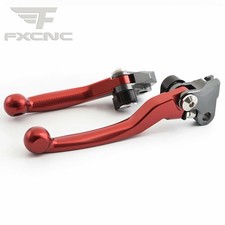For Kawasaki KX250 2019-2020 KX250F 05-2012 3D Dirtbike Clutch Brake Levers Red