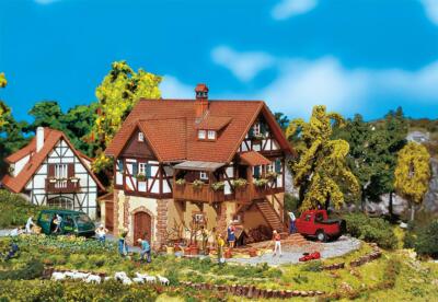FALLER 130266 Half-timbered house 1:87 H0 Gauge # NEW in OVP #