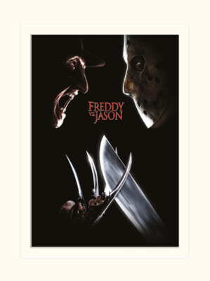 FREDDY VS. JASON KUNSTDRUCK ART PRINT FREDDY KRUEGER JASON VOORHEES POSTER 40x30