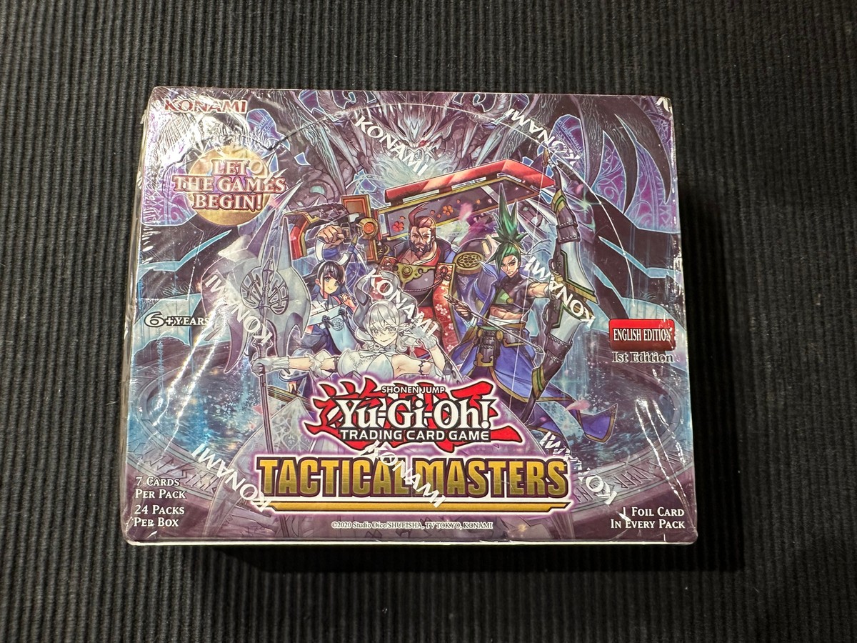 tactical masters yugioh booster box Konami Yu-Gi-Oh! OCG Tactical-Try Pack Black Magic Hero Pack TCG, 1 Box Deploy your units from the Pendulum Zones and push the enemy forces back Tactical Masters - Yugipedia