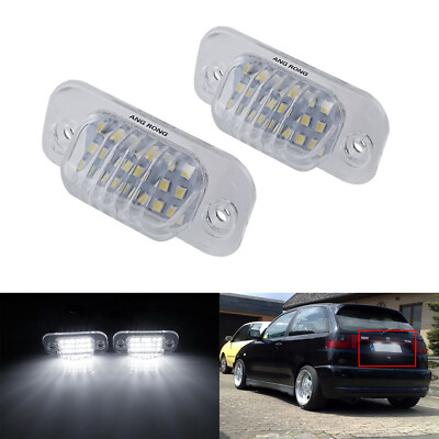 2x Canbus SMD LED Kennzeichenbeleuchtung für VW Golf III 1H1 1E7 Polo 6KV2 6KV5