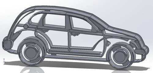 Chrysler PT Cruiser Ausstecher Cutter Form Ausstechform Knete Salzteig - Picture 2 of 7