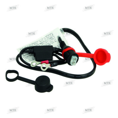 OptiMATE TM-71 Schnellanschluss Ösen Lade Kabel mit KET-Stecker+Sicherung TM71