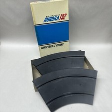 NOS Aurora 1/32 Slot Car BANKED CURVE SET w/ Connectors  Clips 3331, NOT A-Jet