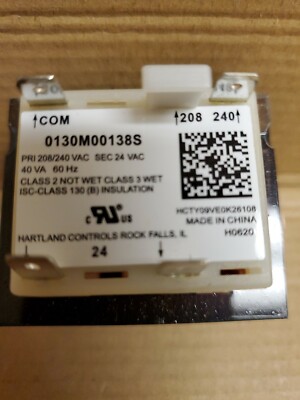 Goodman 0130M00138 240V to 24V Transformer