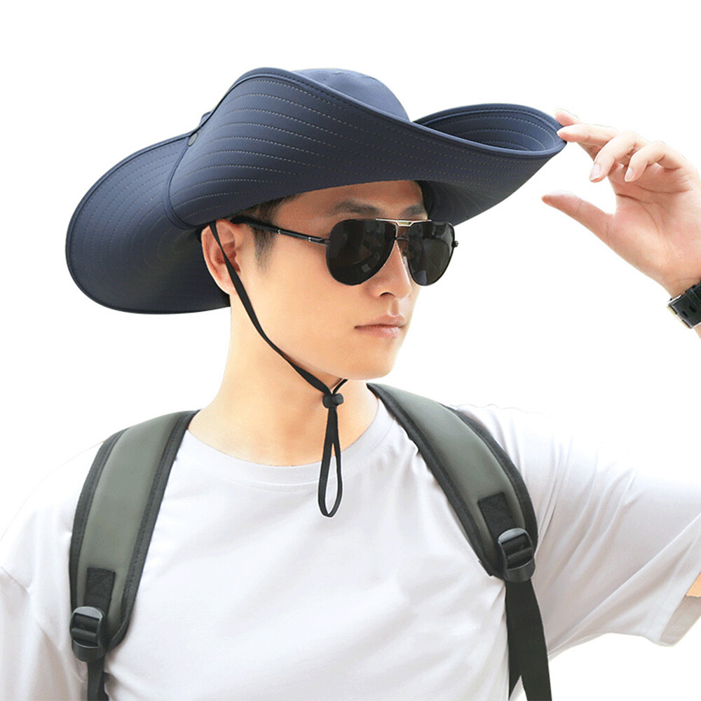 APL Cappelli Uomo Protezione Solare Pescatore Con Grande Tesa Protezione UV Outdoor Viaggio 