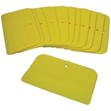 12 Pk 6"x3" X-Large Plastic Auto Body Filler Spreaders GL-1216