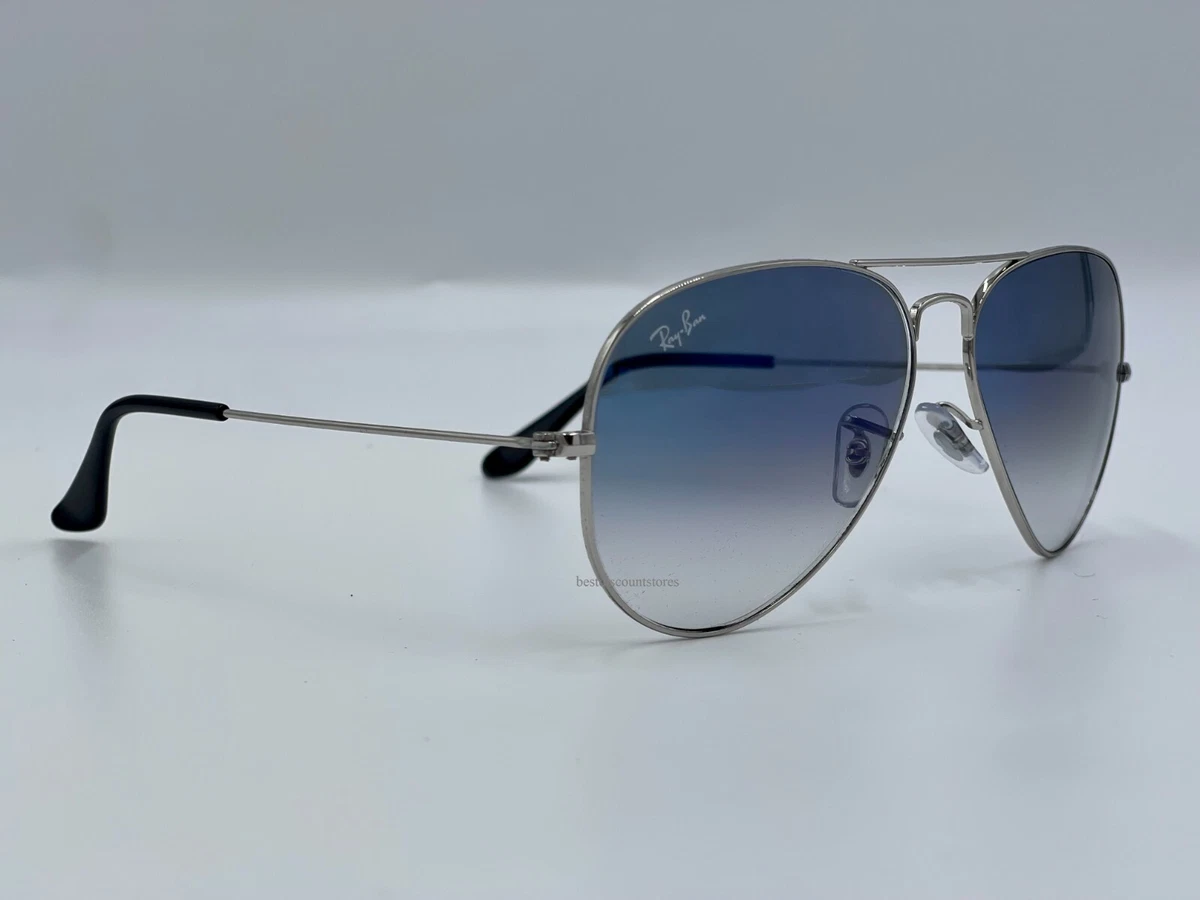Ray ban hotsell silver blue gradient