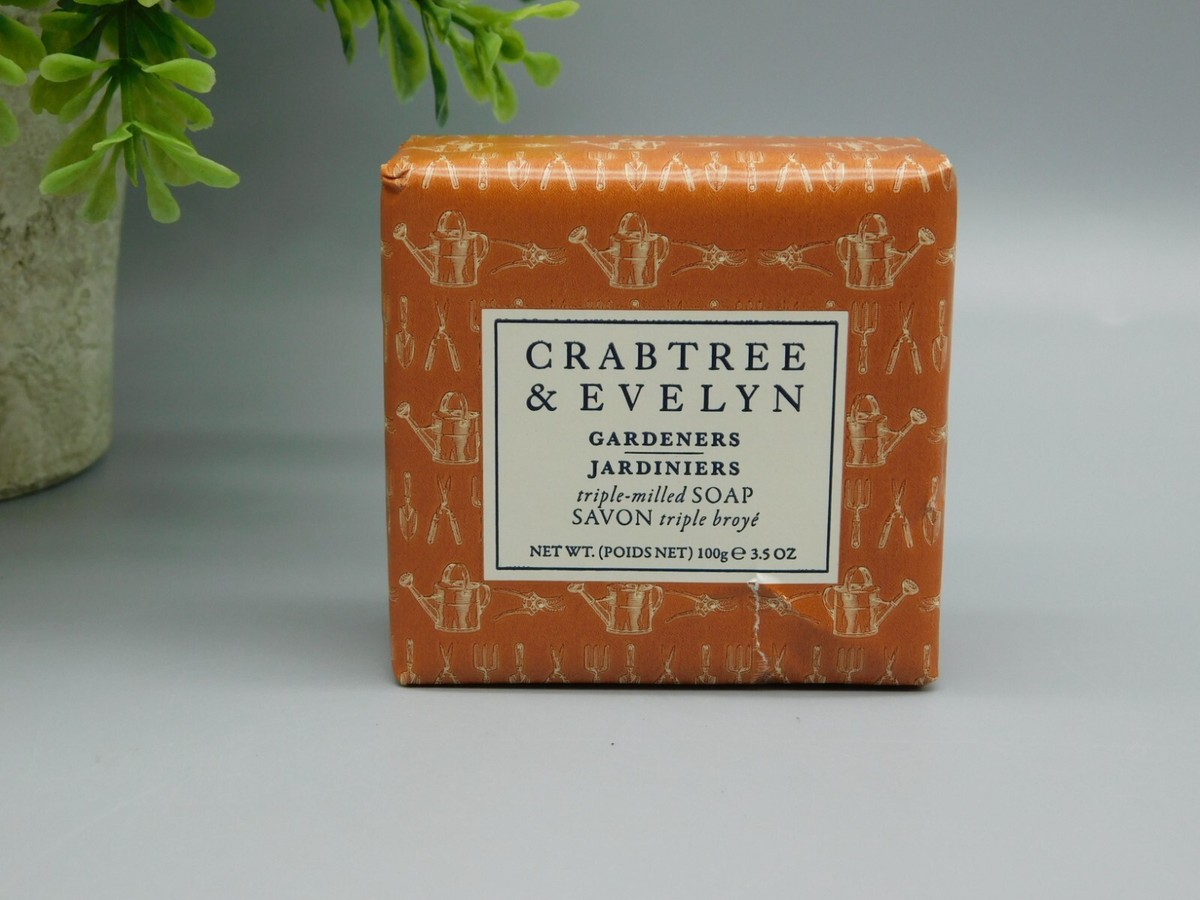 Crabtree & Evelyn Gardeners Triple Milled Soap 3.5 oz New | eBay