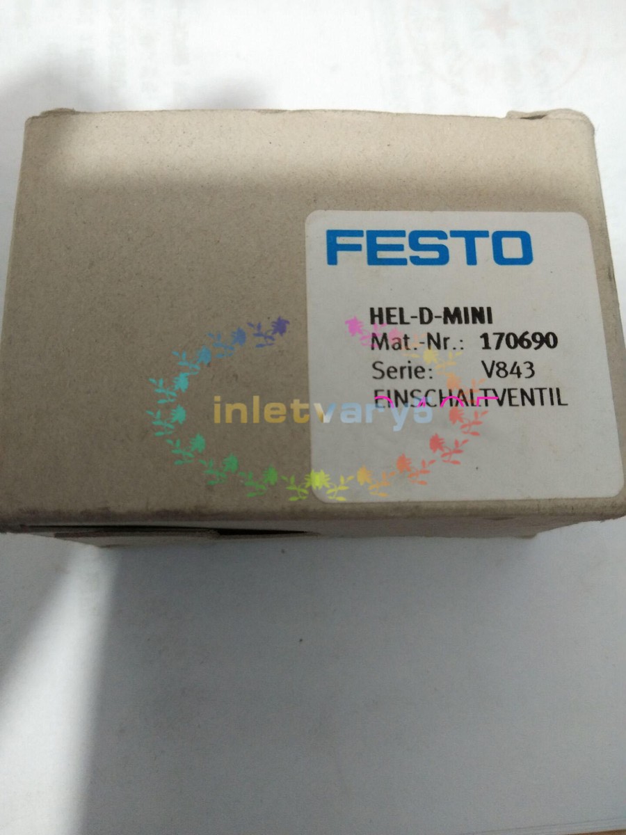 バーデンス　ウッディ 1PC New Festo HEL-D-MINI 170690 Valve | eBay