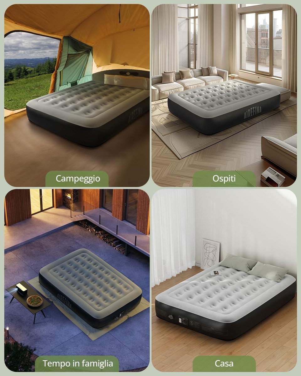 Materasso Ad Auto Whemyreat Per SUV - 184x122cm Gonfiabile | Con 2 Cuscini - Foto 6