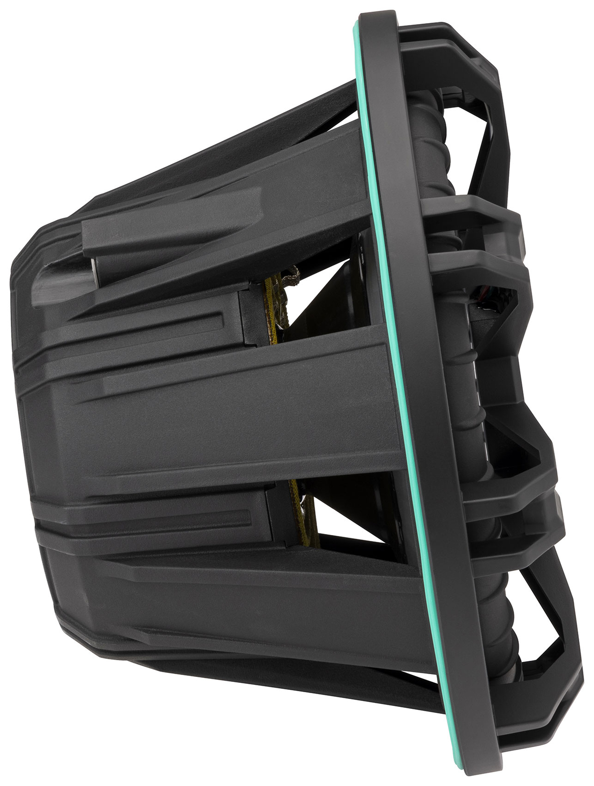 Морской лодочный сабвуфер KICKER 51MWE104 10 мощностью 400 Вт RMS с чернымибелыми сабвуферными решетками