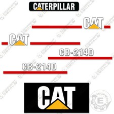 Fits Caterpillar CB214D Decal Kit Vibratory Smooth Drum Roller CB 214 D CB-214-D