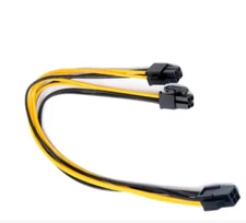Power Supply CPU8P One Split Two 8P to Dual 8P 4P One Split Two 18AWG Wire Cable