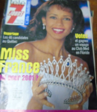 Télé 7 jours 9 au 15 déc 2000 Miss France jouets de Noël fabrice Tiozzo