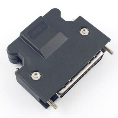 1Pcs SCSI 50 Pin 50P MDR Male CN Wire Mount Plug Drive Connector For Cable #T8