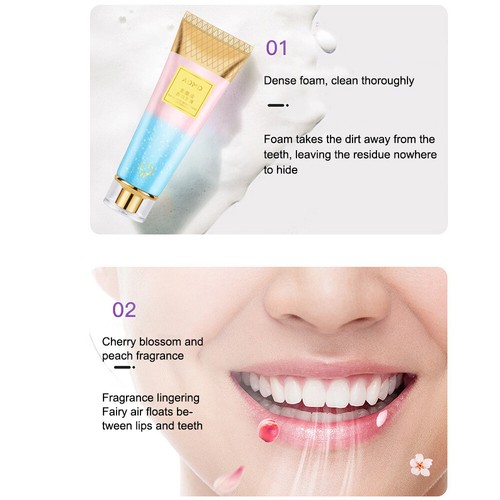 Nicotinamide Teeth Whitening Toothpaste Tooth Stain Removal Fight Bad Breath - Picture 10 of 22