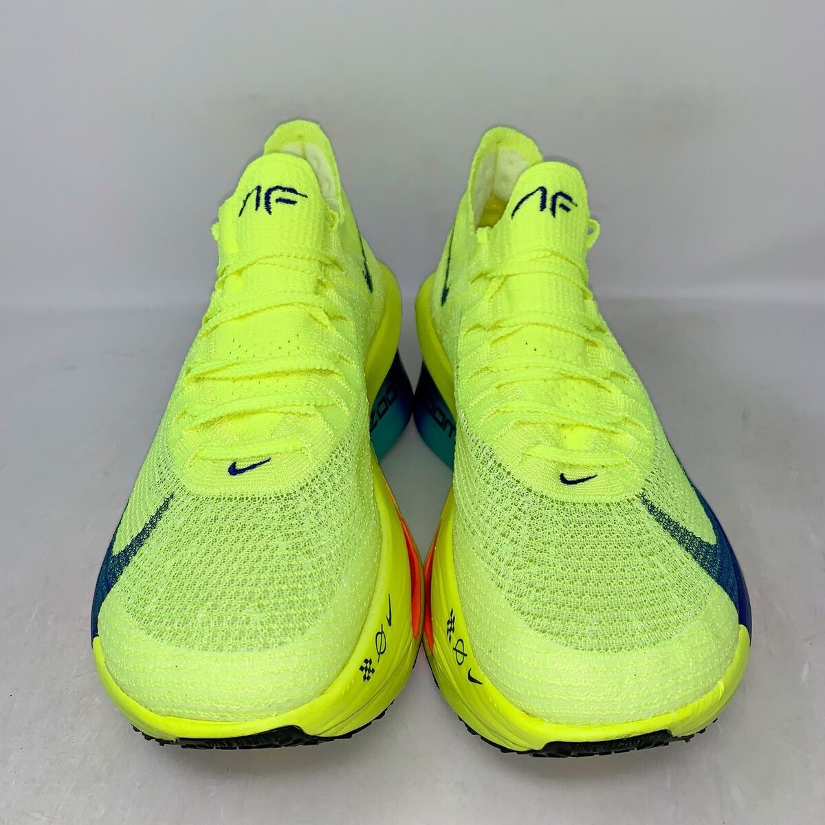 Nike Air Zoom Alphafly NEXT% 3 Volt Running Sneakers, Size 7 Nike Air Zoom Alphafly NEXT% 3 Volt Running Sneakers, Size 7
