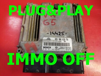 Calculateur Moteur IMMO OFF Pour Passat 2.5 TDI AKN 0281001946 - 3B0907401C - Remis à Neuf Garanti