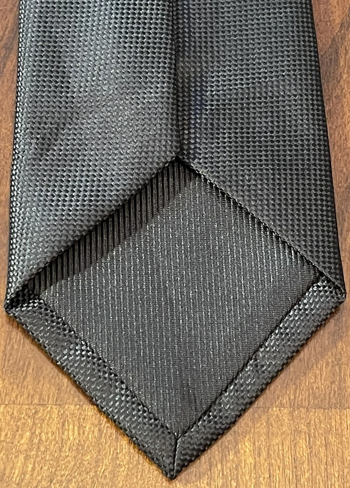 Geoffrey Beene 黑色手工涤纶男式领带中国制造 — 第 2/4 张图片