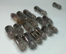 Vintage Radio Tubes - Electronic Radio Vacuum Tubes. 17 pc. USSR