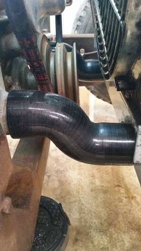 FORD FLATHEAD V8 STEPDOWN RADIATOR HOSES 207MM - Picture 4 of 5
