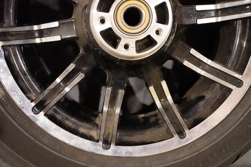 Impeller 16" Black OEM Rear Wheel Tire 09-24 Harley Touring FLHT FLHX FLHR FLTR - Picture 3 of 8