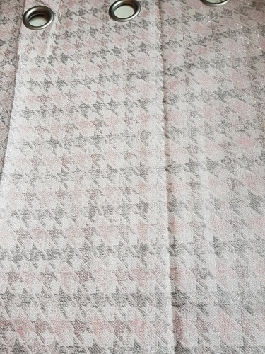 Next Ösenvorhänge Rouge/Silber Metallic gefüttert 168 x 229 cm (NB40) - Bild 2 von 5