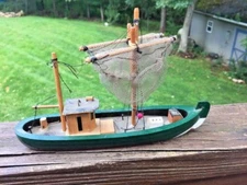 Vintage FORREST GUMP Bubba Shrimp Fishing Boat Ship UNIQUE Nautical Decor 5.5/8