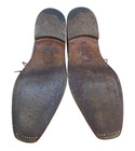 StefanoBi Italy Brown Leather Oxford Plain Toe Dress Shoe Men’s Size 10 — photo 7