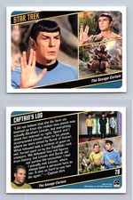 The Savage Curtain #78 Star Trek Original Series Captains Collection 2018 Card