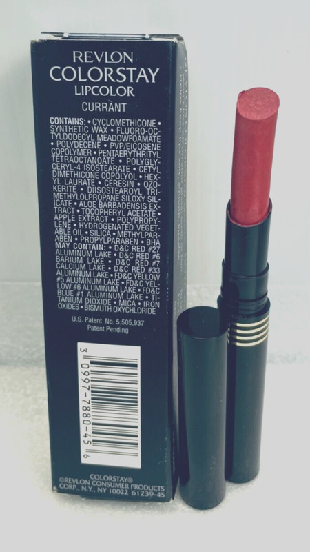 NEW in Box REVLON COLORSTAY LIPCOLOR #45 CURRANT ** RARE ORIGINAL!