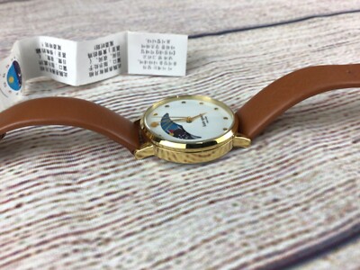 KATE SPADE NEW YORK METRO LUGGAGE LEATHER STRAP MOONPHASE  display picture 3
