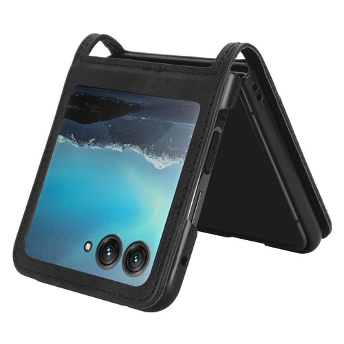 Für Motorola Razr Ultra Plus 2025 2024 2023 Flip Leder Kartenfach Wallet Case - Bild 12 von 26