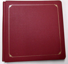 Creative Memories 12x12 inch Mulberry Premier Album  15 Pages Rounded Corners