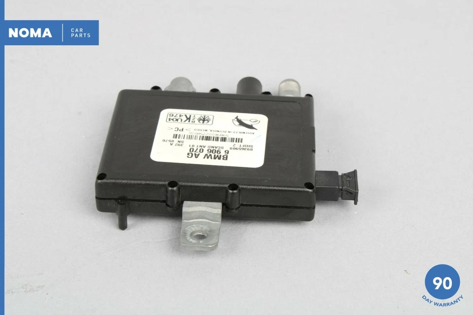 00-06 BMW X5 E53 amplificador de antena de rádio amplificador módulo de circuito armadilha 6906070 fabricante de equipamento original - Imagem 3 de 4