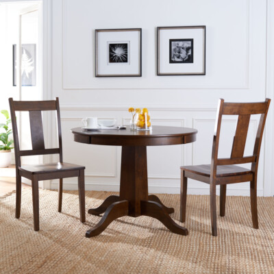 SAFAVIEH Sergio Dining Chair Set of 2 | Rustic Cafe |