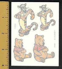 1996 Disney Winnie the Pooh and Tigger Too Temporary Tattoos