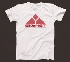 Skynet T Shirt 590 Science Fiction Film Arnold Terminator Cyberdyne AI Sentient