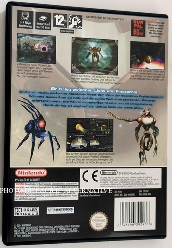 Allemand / Deutsch - jeu METROID PRIME 2 ECHOES pour Nintendo GAMECUBE COMPLET - Picture 2 of 3