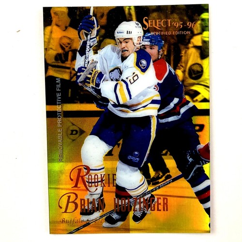 1995 Select Certified Brian Holzinger [Mirror Gold] #110 card