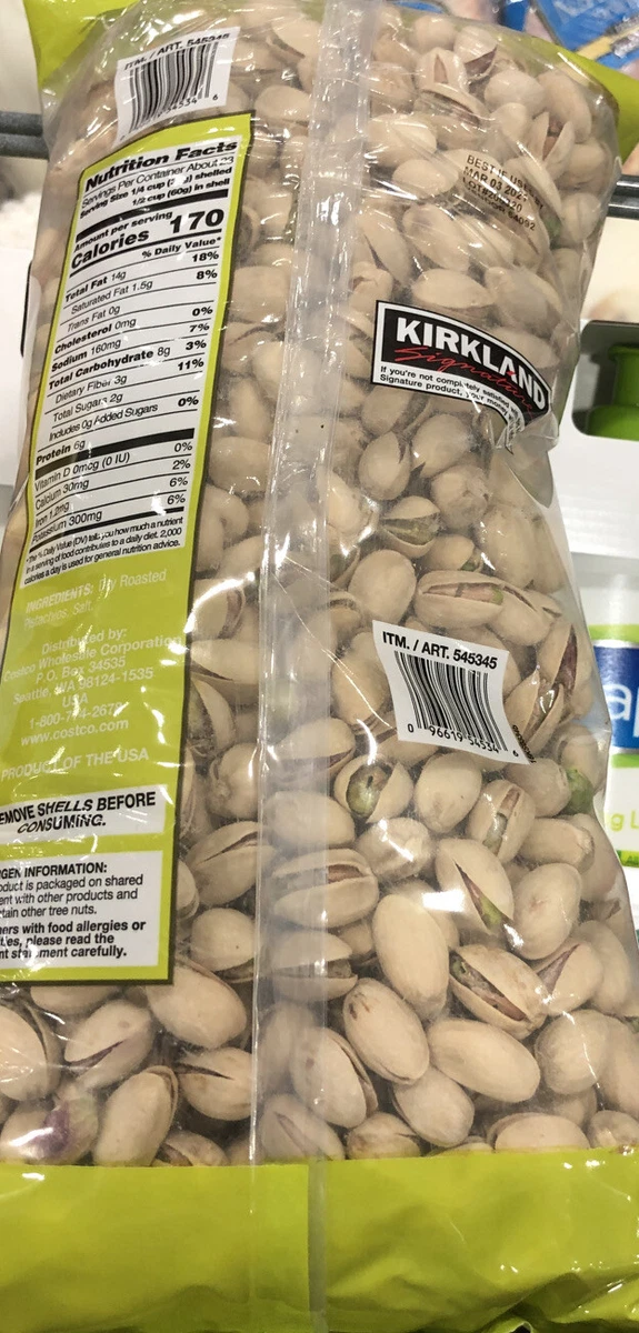 Kirkland pistachios 2024