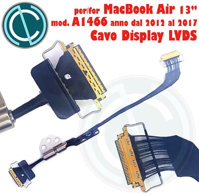 Cavo LCD LED LVDS Originale Per MacBook Pro 13" A1278 MD101 MD102 - Foto 9