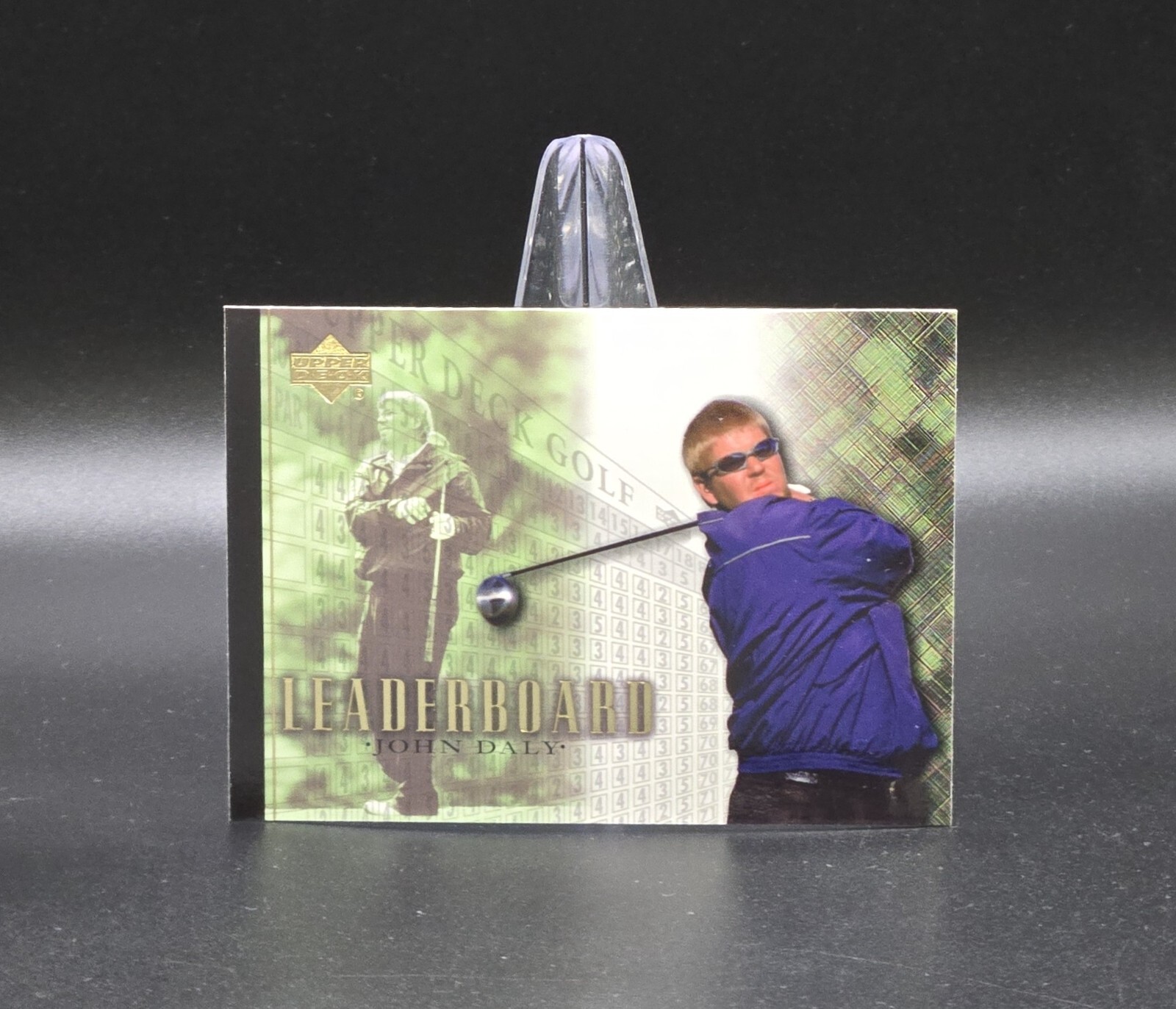 2001 Upper Deck PGA Golf JOHN DALY Leaderboard Card #89